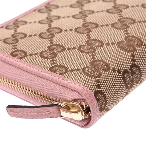 gucci pink long wallet|authentic Gucci keychain.